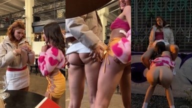 Elly Clutch – Back Alley Bar Hookup with Katie Davis