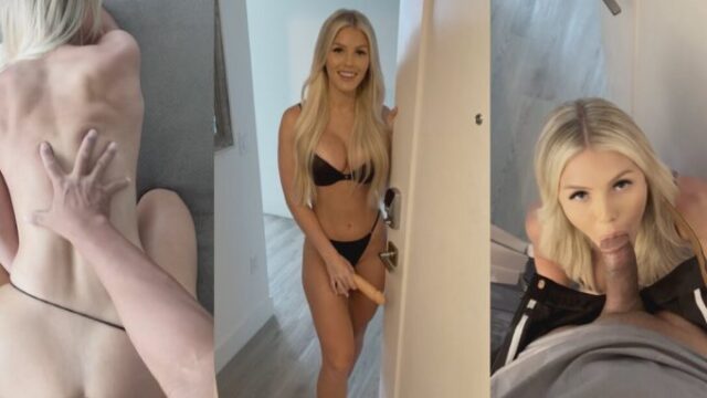 ScarlettKissesXO – Fucked By Security Guard
