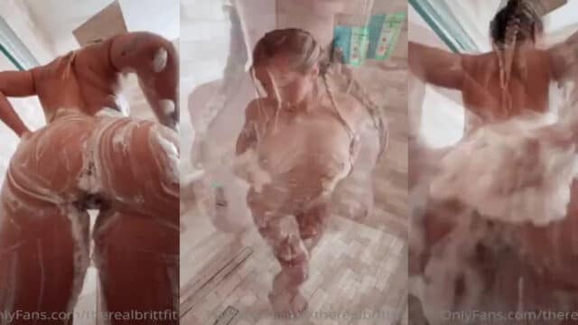 Therealbrittfit – Fucking Myself In The Shower