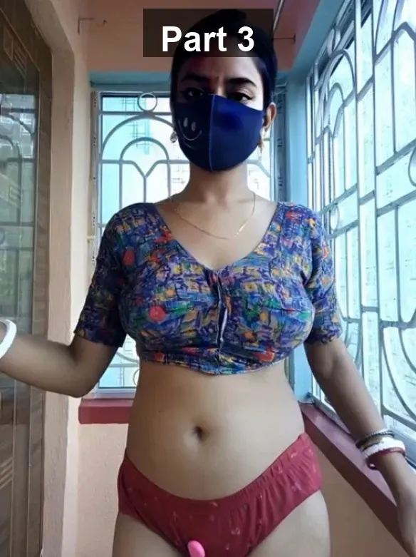 DESI HOT FIGURE BHABHI SHOWING HER BIG BOOBS AND TWERKING HER ASS WITH HORNY MOVES – Part 3