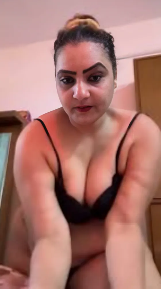 Famous Desi Horny Web Series Actress Monika Teasing Fully Nude And Boobs Pressing With Horny Moves Show