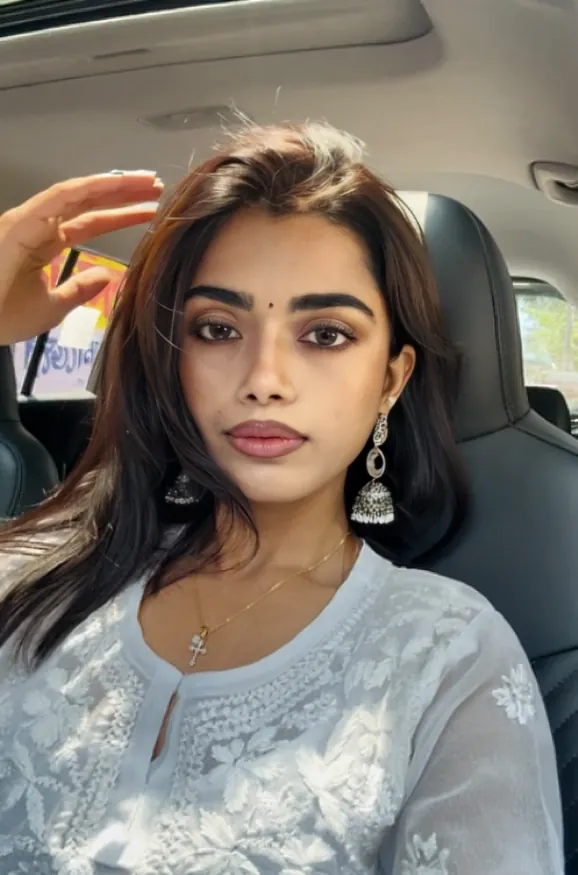 Famous Fitness Model Simi Das Teasing In School Girl Cosplay And Showing Her Big Boobs And Asshole