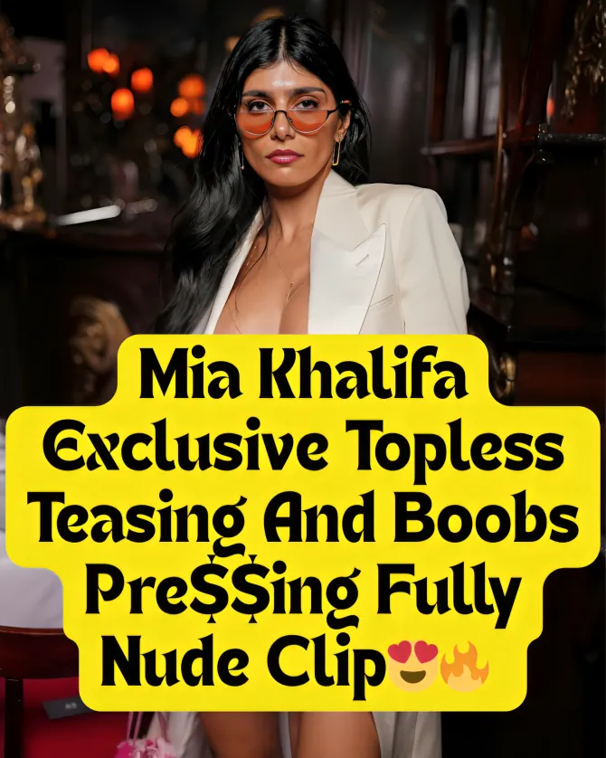 Famous Onlyfans Most Demanding Model Mia Khalifa Topless Teasing And Showing Her Boobs With Horny Moves
