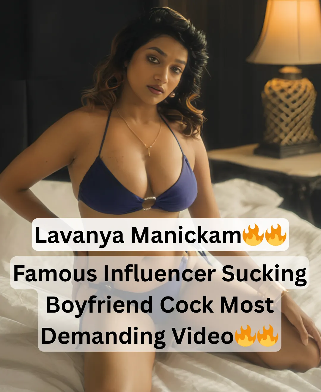 Famous Sexy South Indian Actress Lavanya Manickam Exclusive Giving Hard Blowjob Her Boyfriend Fully Nude Most Demanding Clip