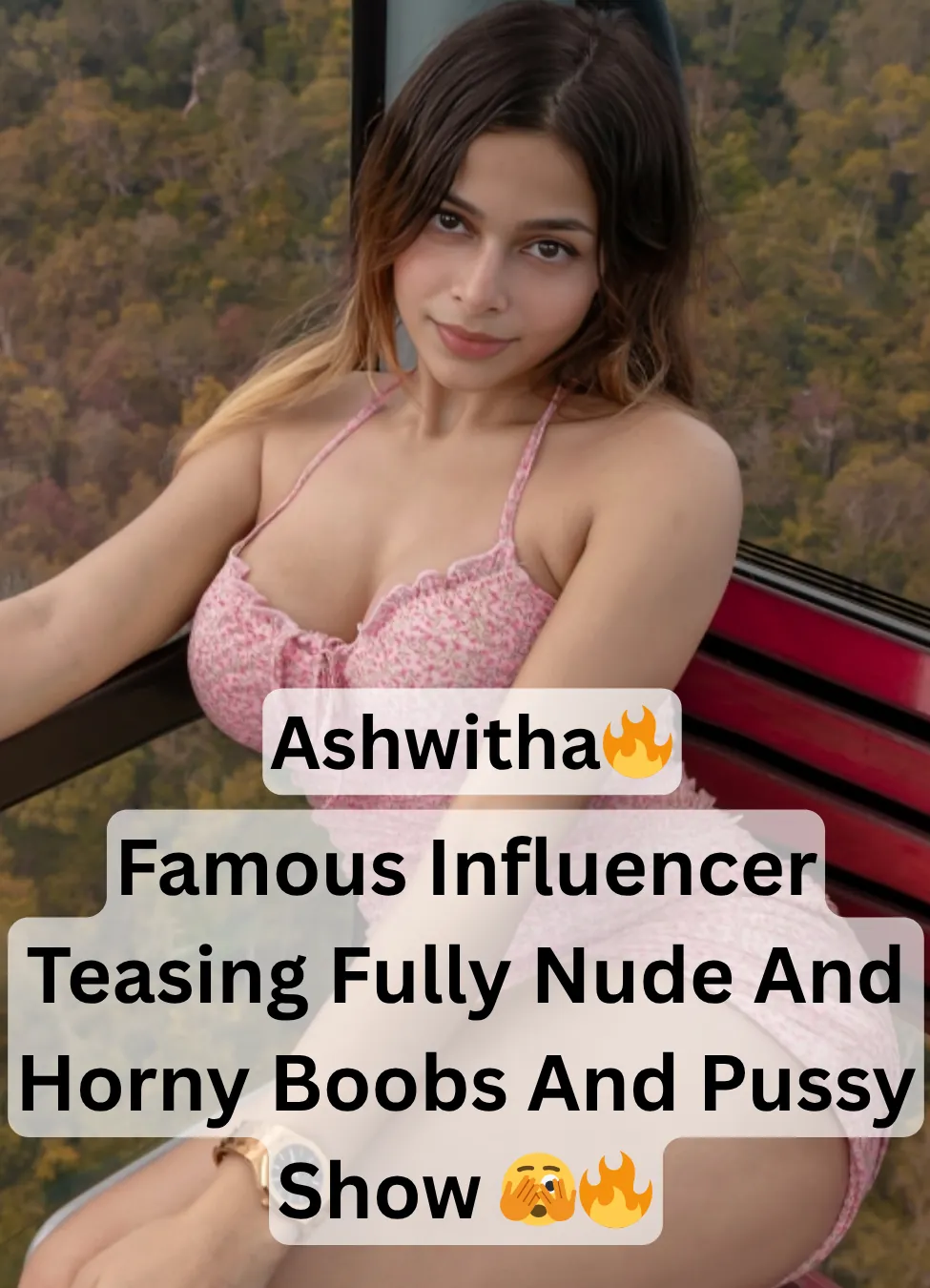 Famous Supersexy Instagram Influencer Ashwitha Teasing Fully Nude And Shows Her Horny Pussy And Juicy Boobs With Lusty Moves