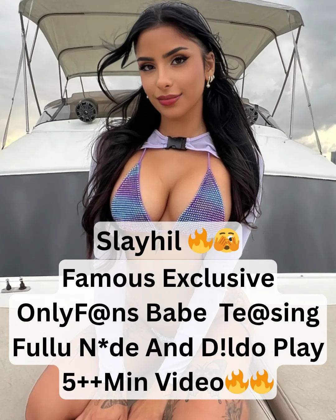Famous Supersexy Onlyfans Model Slayhil Slaysheslays Teasing In Sexy Bikini And Showing Her Juicy Tits And Hard Pussy Dildo Play Fully Nude