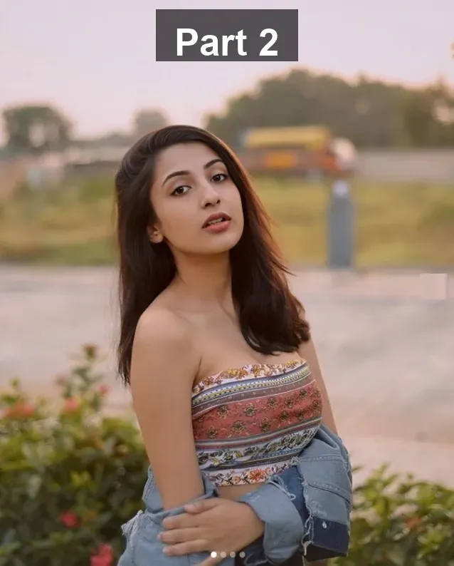 Horny Beautiful Girl Nidhi Pandit Giving Hard Blowjob To Her Boyfriend And Showing Her Boobs – Part 2