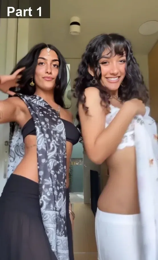 Horny Indian Jaminx & AriaKhan00 Onlyfans Lesbian Collaboration Romantic Pussy Lick & Full Nude Show – Part 1