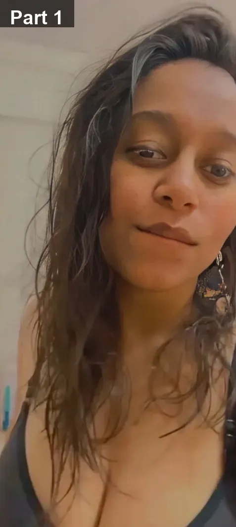 Hot Cute Sexy GF Playing with Her Big Boobs and Hairy Pussy – Part 1