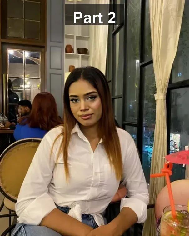 Hot Desi Babe Threesome Blowjob Fucking and Brinjal Masturbation – Part 2