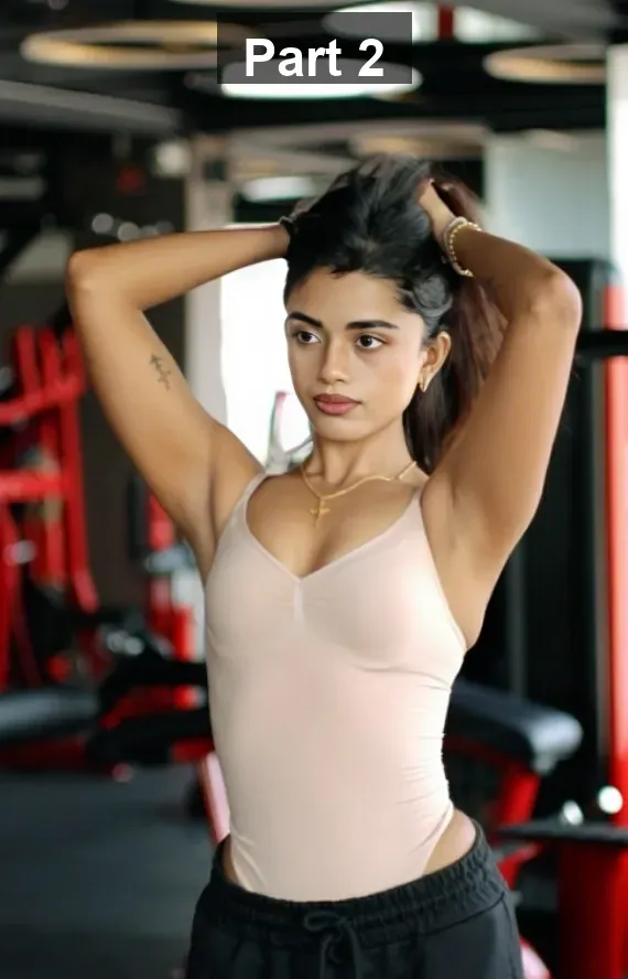 Hot desi most famous Simi Das Teasing in Bikini Thong and Nude Saree – Part 2