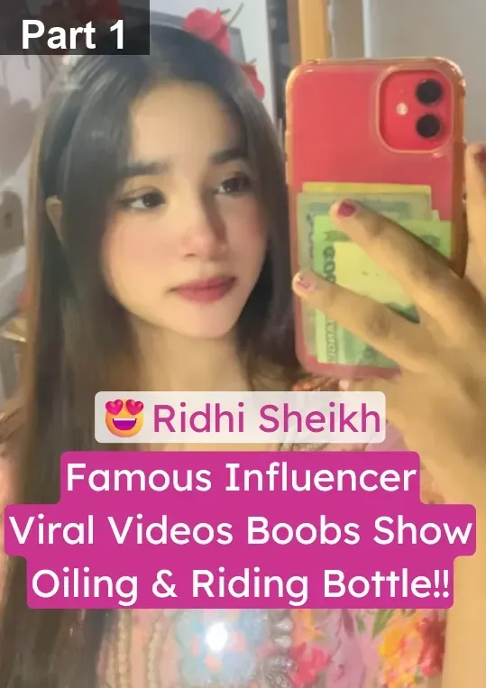 Influencer Ridhi Sheikh Nude XXX Videos Leaked Riding Bottle and Boobs Oiling – Part 1