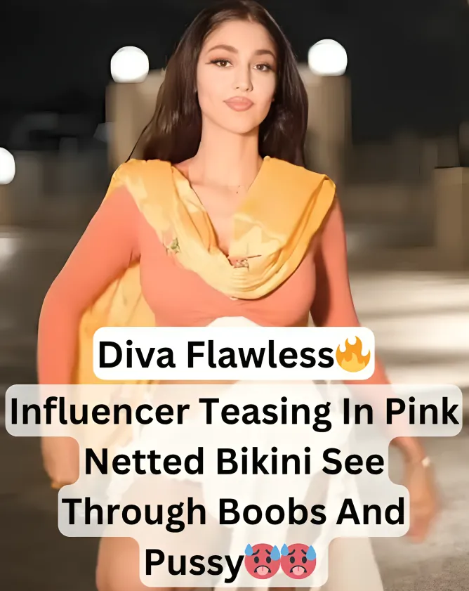 Famous Onlyfans Model And Influencer Diva Flawless Teasing In Pink Netted Bikini With Hard Pussy Rubbs And Horny Moves