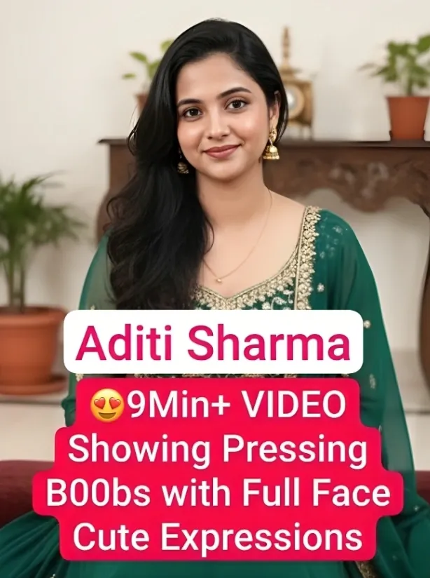 Aditi Sharma Tango Live Nude Show Pressing Her Boobs with Full Face