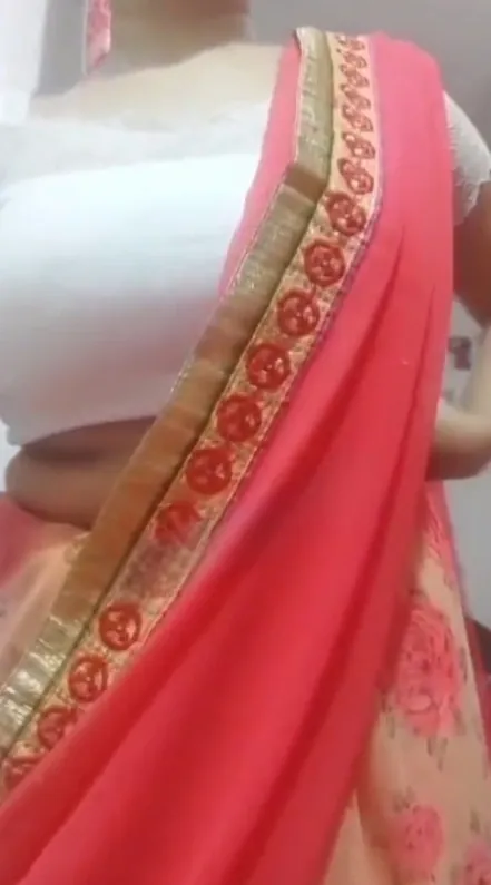 Bengali GF Removes Saree Reveals Boobs and Pussy Fucking with Fingers