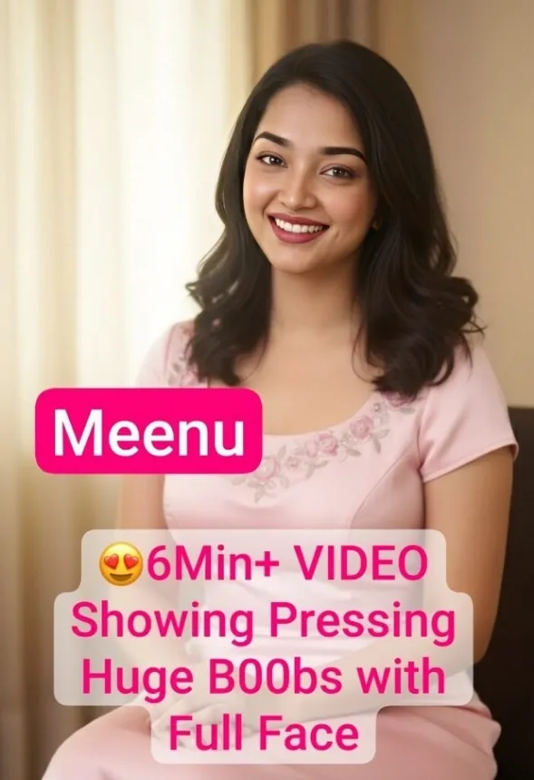 Big Boobs Model Meenu Hot Tango Live Premium Video Teasing Pressing Her Huge Boobs Full Face