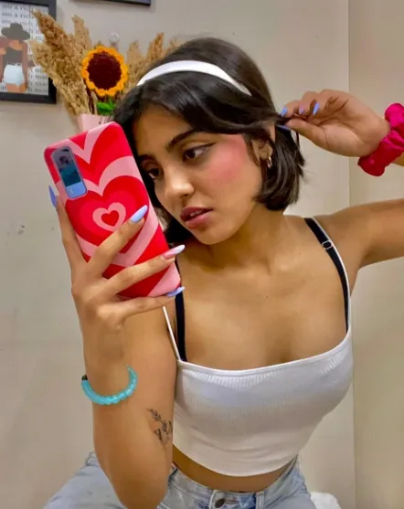 Charvi Bhatt Nude VIdeo Fully Nude Clear Boobs and Pussy Show Rubbing her Pussy with Face