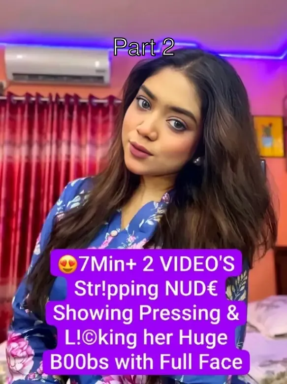 Desi Girl Naughty Strip Tease Leaked – Huge Boobs & Licking Frenzy – Part 2