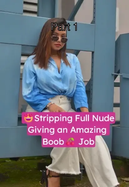 😍DK Insane Famous Insta Model Paid App 2 Videos Stripping Full Nude and Giving Amazing Boob Job🍒 – Part 1