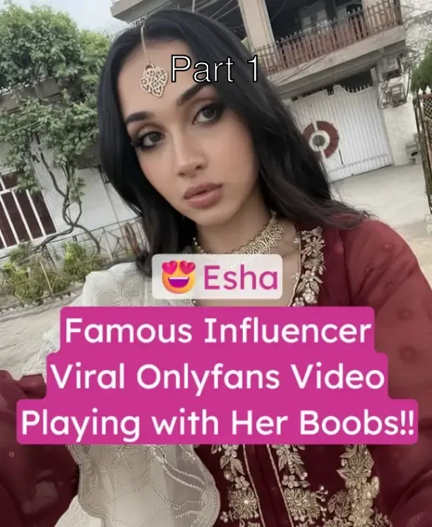 Esha aka Vixenesha Topless Nude Onlyfans Video Pressing Her Boobs – Part 1