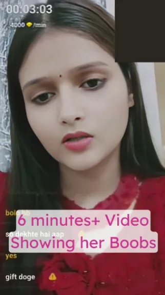 Extremely Beautiful Chamet Girl Stripping and Showing her Boobs with Full Face