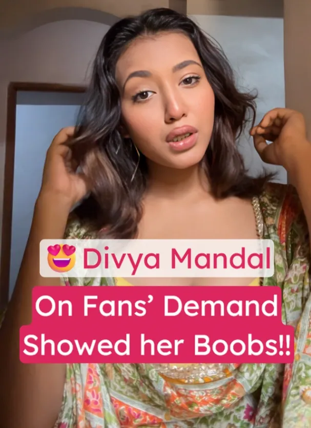 Famous Insta Model Divya Mandal Live Nude XXX Video on High Demand From Her Fans Finallly Showed Her Boobs!!