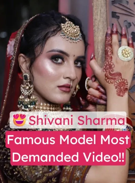 Famous Model Shivani Sharma Nude Video Completely Topless Boobs Show with Face