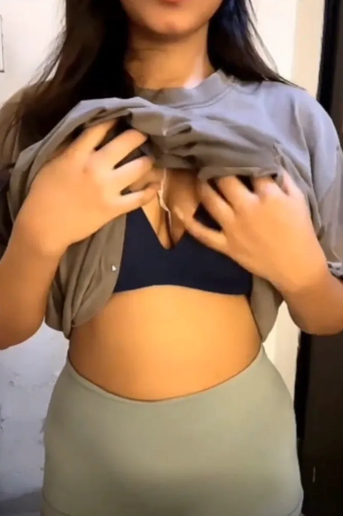 Indian Babe Strips Fully Nude, Bends Over to Show Ass Then Fingers Pussy Till She Cums on Tango Live