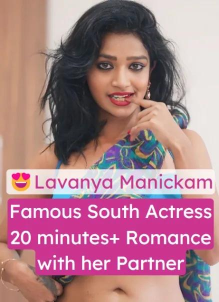 Lavanya Manickam Nude Romantic Video with her Partner