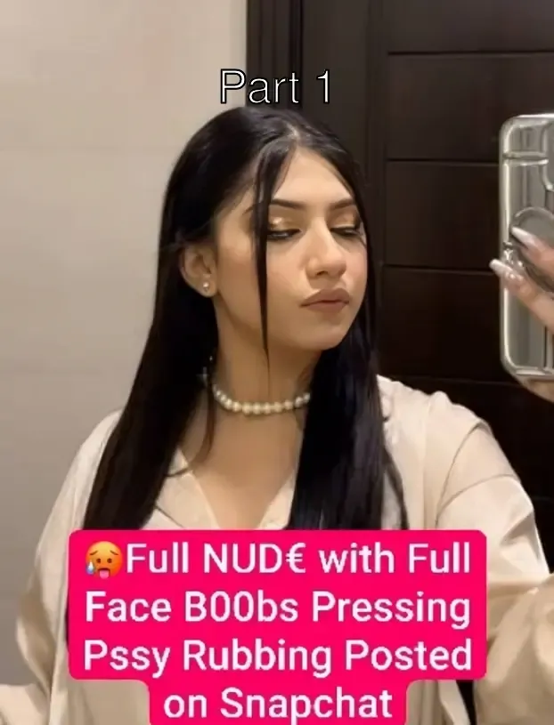 😍Malaika Beautiful Model Full NUDE with Full Face Boobs Pressing Pussy Rubbing Posted on Snapchat💦!! 😍 – Part 1
