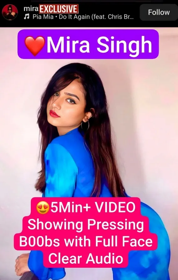😍 M!ra Singh Beautiful Influencer Most Surprising 5Min+ Private Premium Str!pping Showing her B00bs with Full Face Clear Audio Saying :- ” Promise Karo kisi ko nai dikhaoge “🤤💦!! Don’t Miss😍🔥