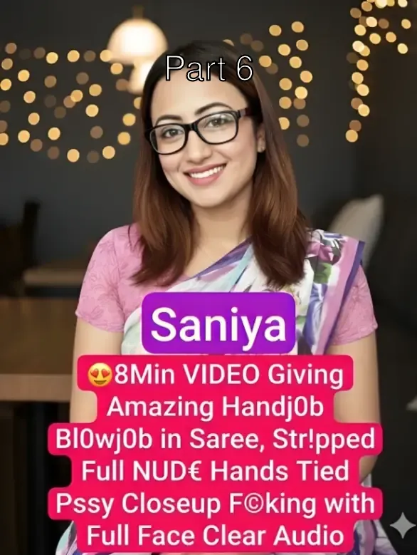 NRI Saniya OnlyFans Video Giving Handjob Blowjob in Saree Full Nude Stripped Hands Tied Pussy Closeup Fucking – Part 6