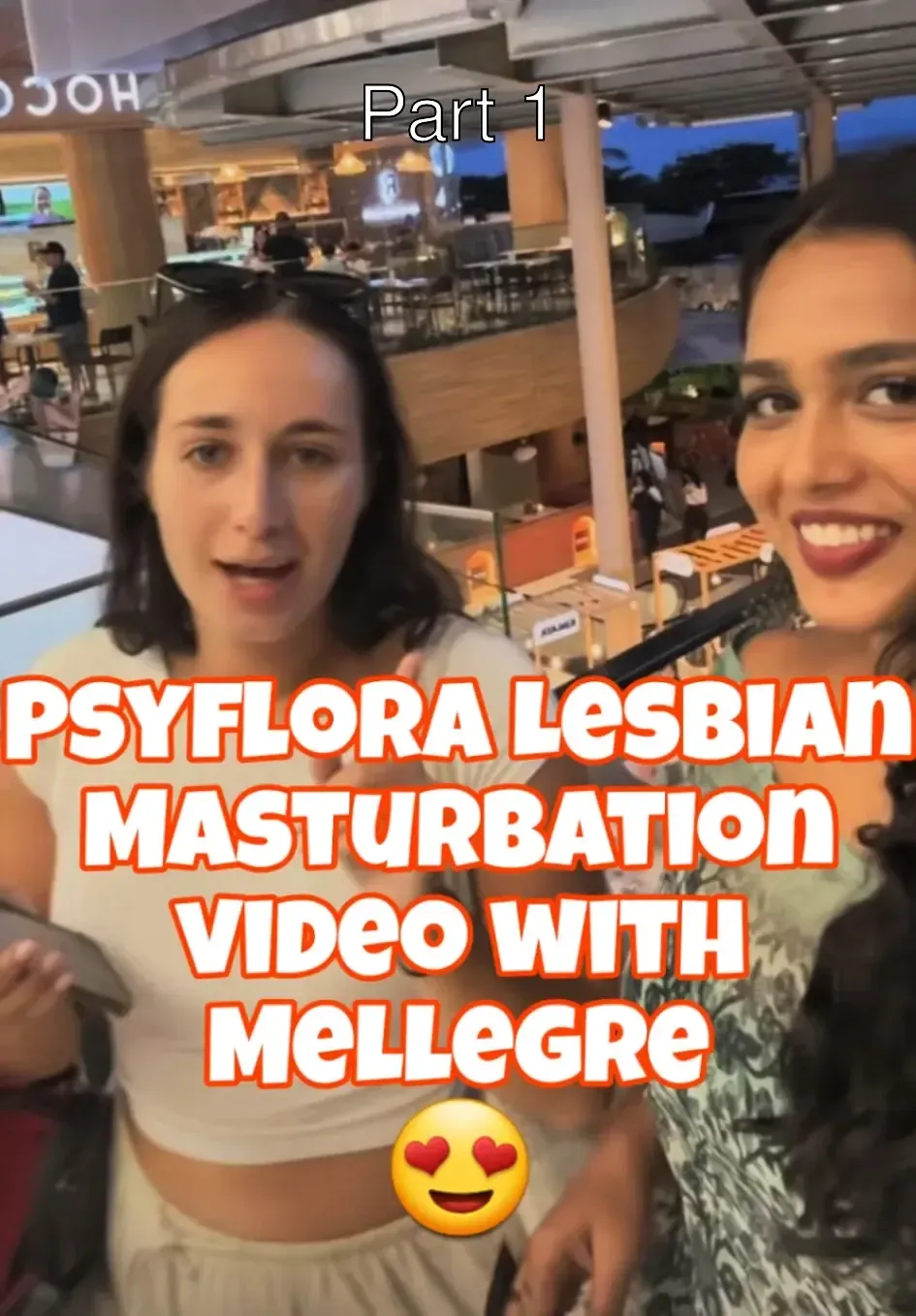 Psyflora and Mellegre lesbian masturbation video pussy fingering and orgasms – Part 1