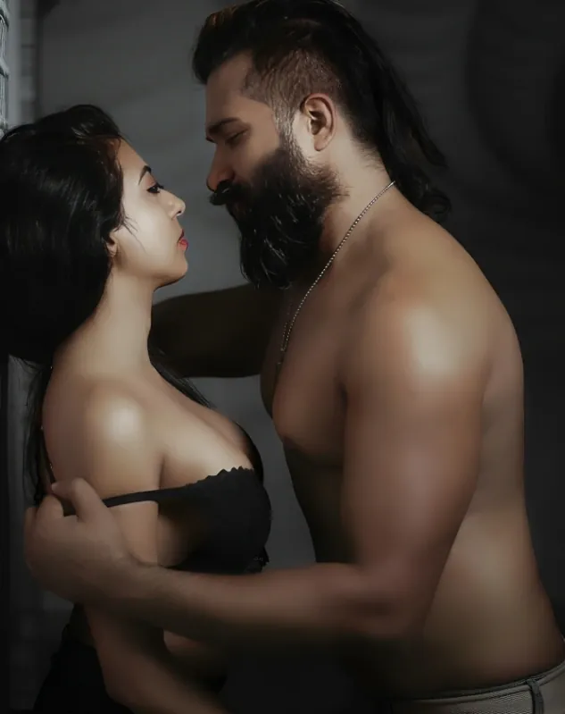 Raunchy Couple Teasing Boobs and Clear ASS Show Fucking Hard