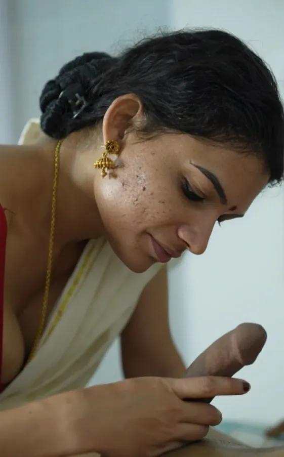 Resmi Nair Fully Nude Blowjob, Kissing and Titjob POV