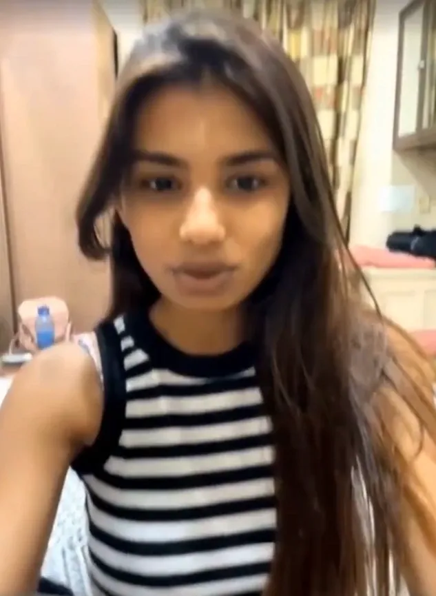 Slim Indian Girl Fully Nude Spreading Legs Wide on Bed Fingering Her Wet Pussy