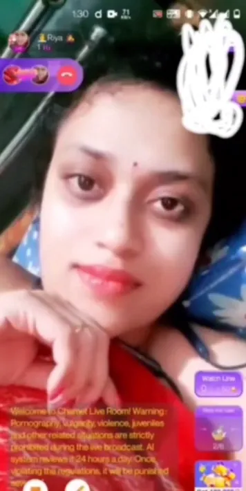 Slim Riya Bhabhi Nude on Bed Showing her Tits and Playing with her Pussy