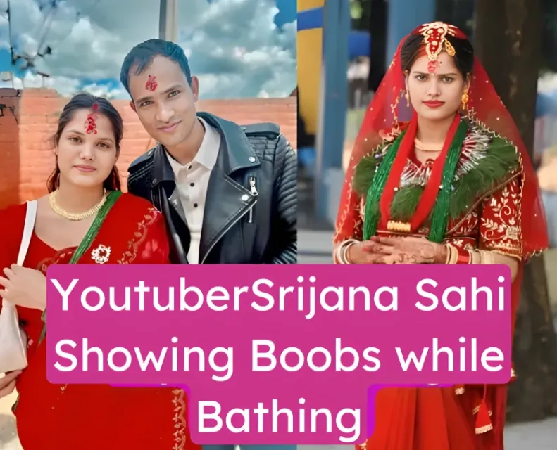 Youtuber Srijana Sahi Nude Bath – Showing her Boobs