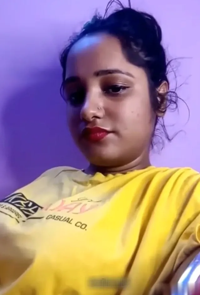 Beautiful Cam Girl Gets Fully Nude on Bed and Fingers Her Wet Pussy Hard