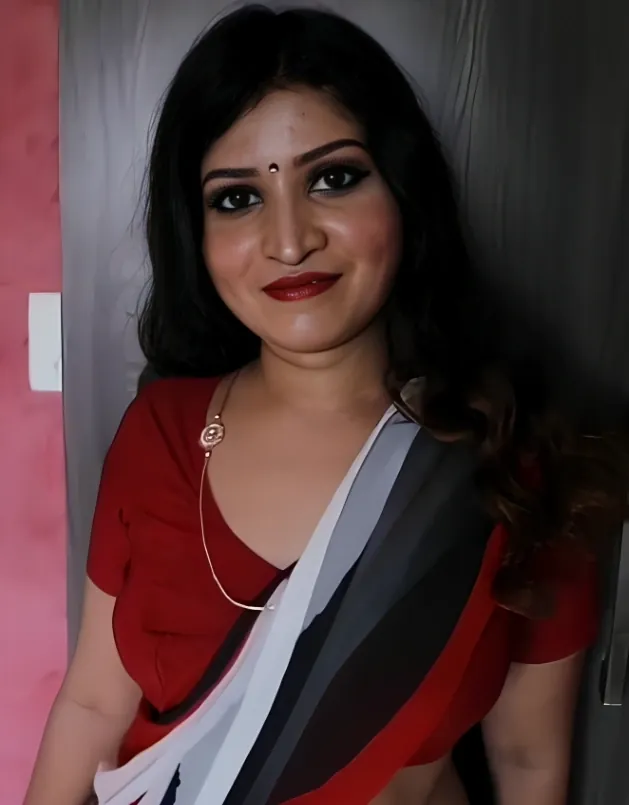 Beautiful Indian Wife Saree Stripping Gets Full Nude Teasing Her Boobs and Tight Pussy on Bed