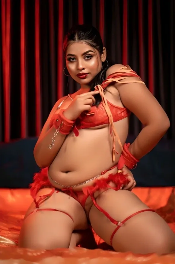 Hot BBW Strips Fully Nude, Pressing Huge Boobs and Rubbing Wet Pussy XXX