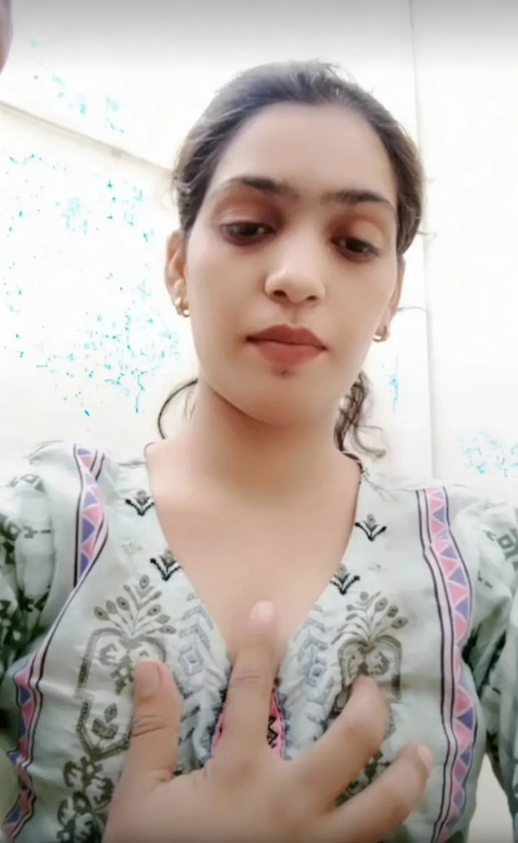 Hubby Teases Wife’s Big Boobs Over Bra