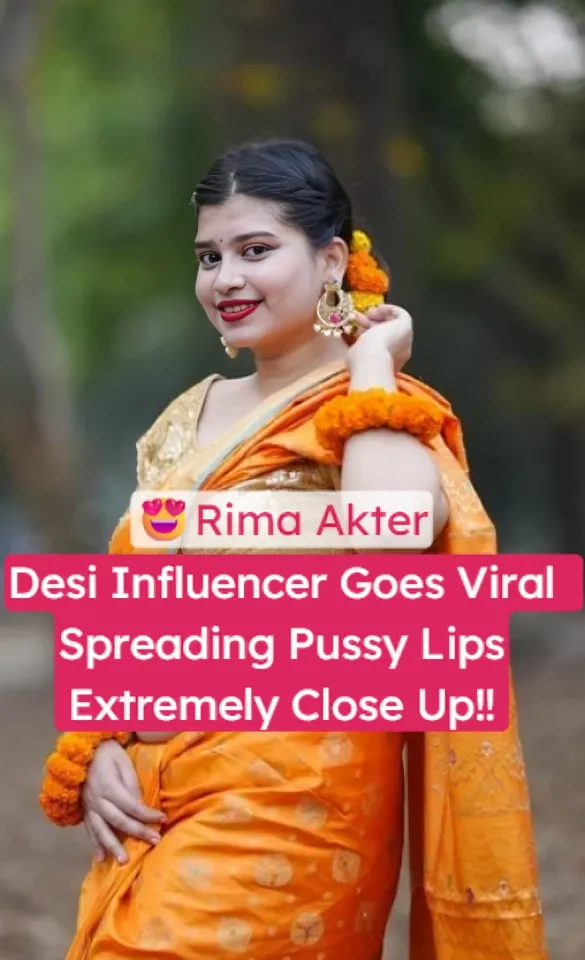Desi influencer Rima Akter fully naked spreading pussy lips close up on cam