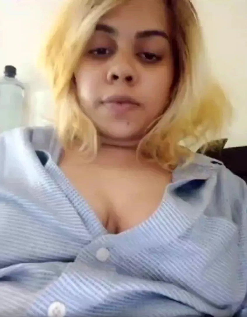 Blonde Stripchat girl semi nude shows big boobs, fingering pussy and dildo fucking close up on cam