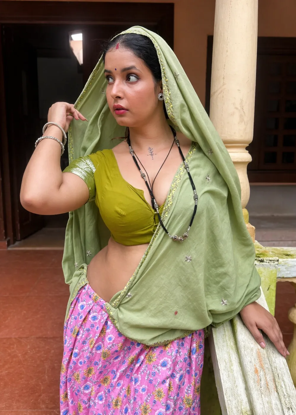 Actress Natasha Rajeshwari Leaked MMS Shows Her Fully Nude And Exposed