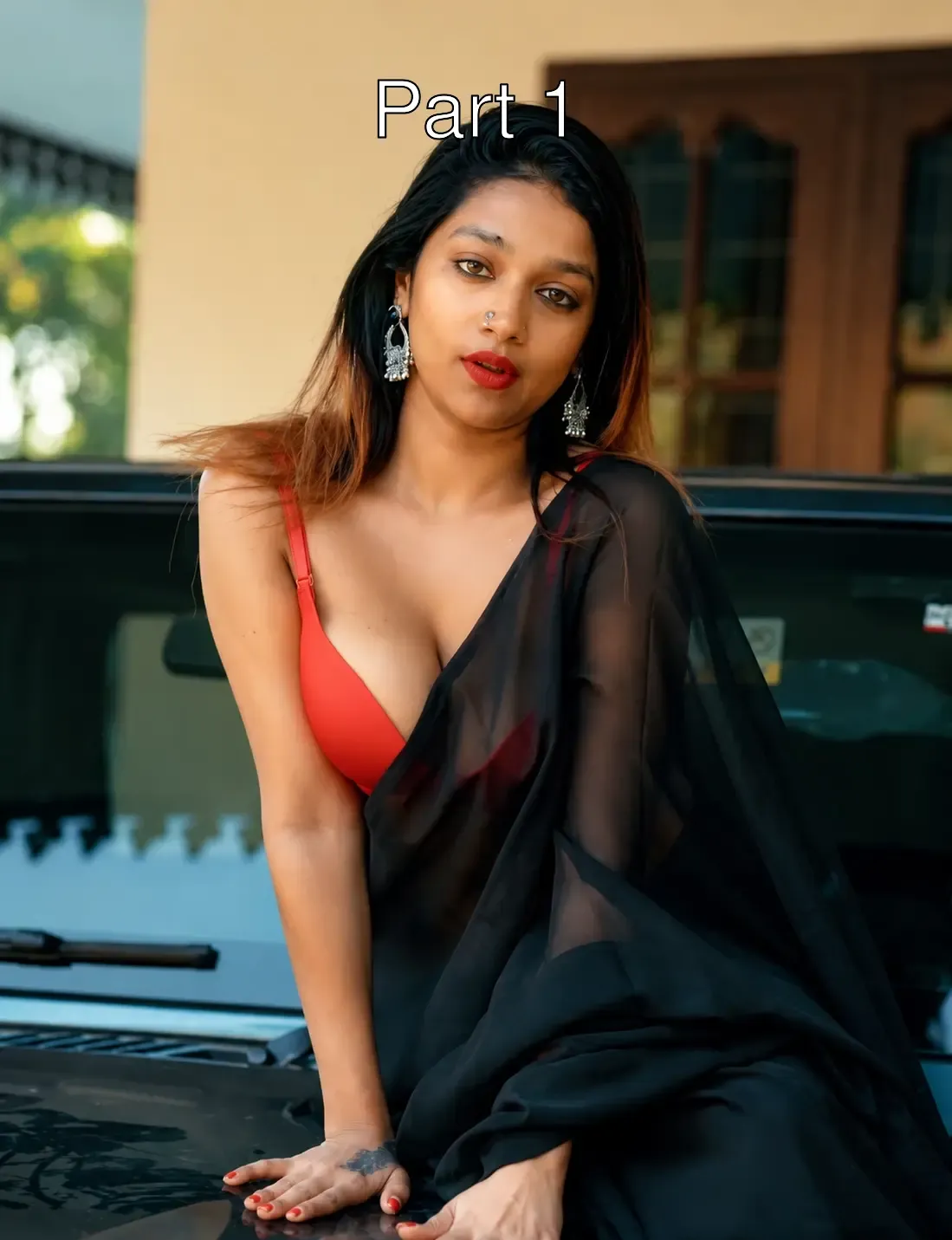 Lavanya Manickam Drives Everyone Crazy Teases With Her Black See-Through Showing Boobs – Part 1