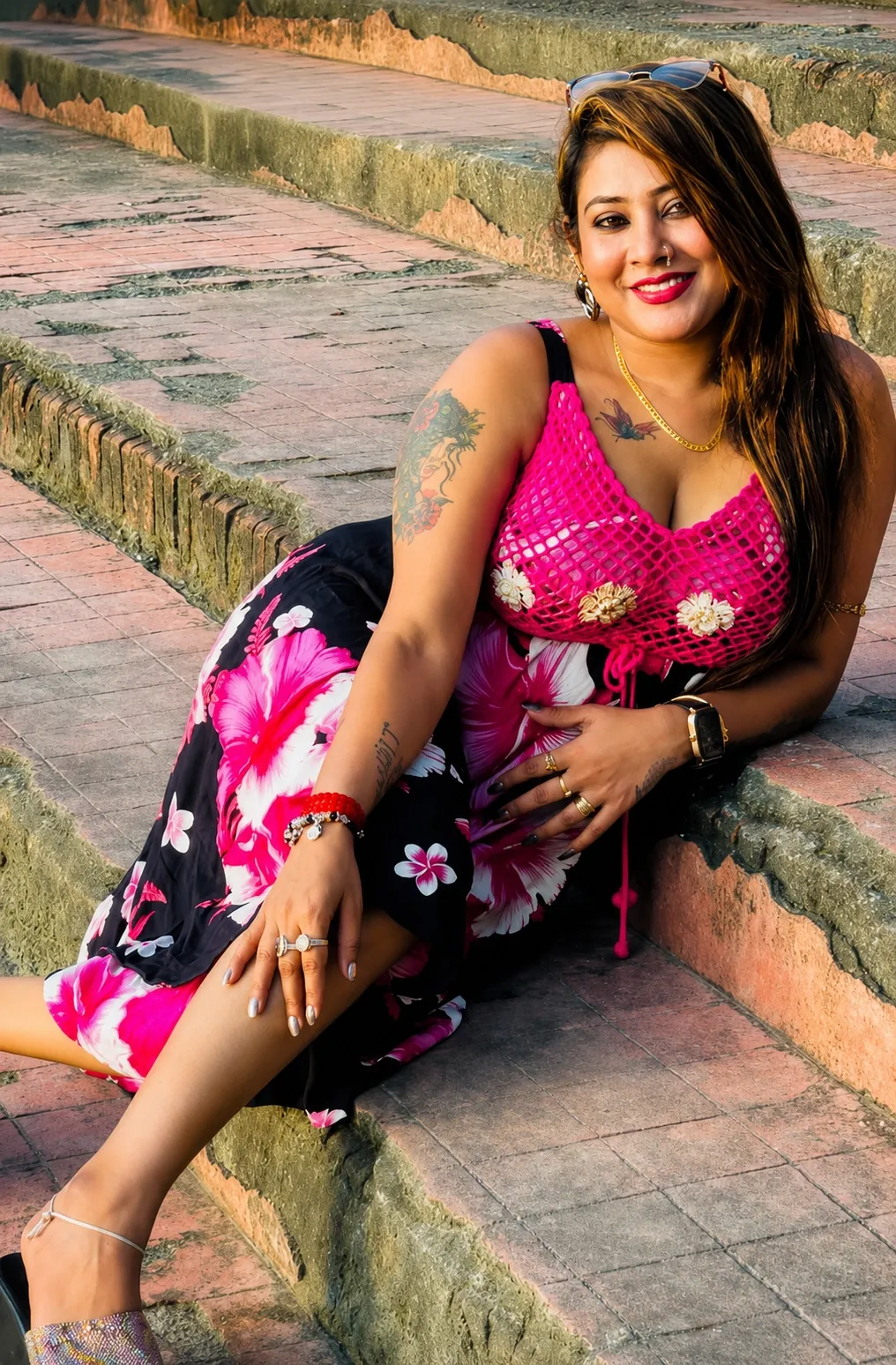 Susmita Malik Legs Spread Wide Her Wet Pussy Fucked In A Rose Petal Bathtub