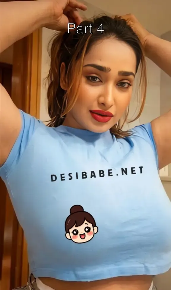 Aditi Mistry Premium Live Squeezing Her HUGE Boobs and Deep Cleavage Nipples Poking – Part 4