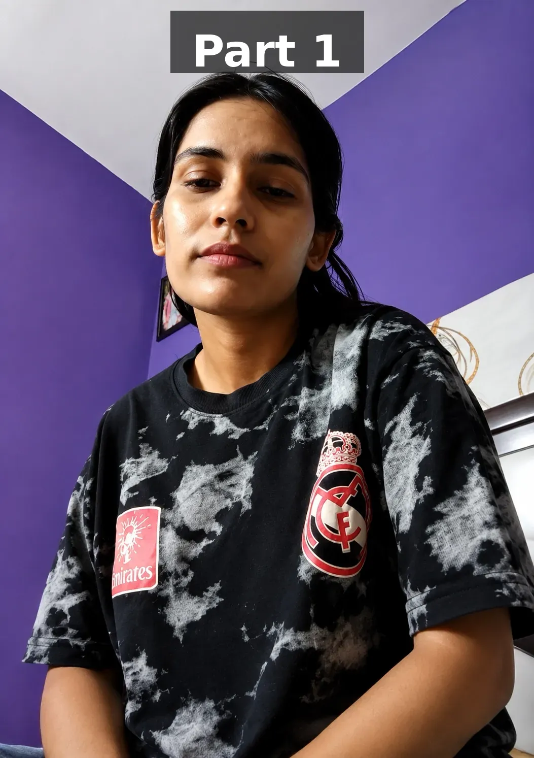 Desi Girl Flashing and Pressing Boobs while Inside a Moving Car – Part 1