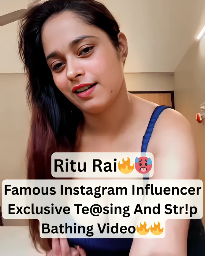 Famous Supersexy Instagram Model Ritu Rai Teasing And Strip Bathing Fully Nude Leaked Clip